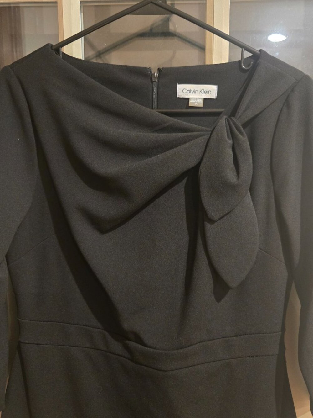 Black Tie Dress - Picture 3 of 4